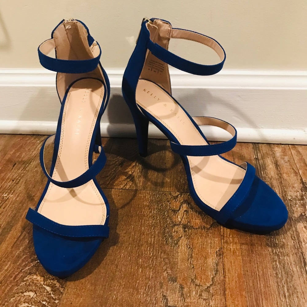 DSW Kelly & Katie Cleo sandal Royal Blue Sz 9